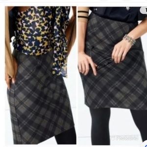 Cabi Size 2 Fall Step Out Skirt #3756 Kennedy Plaid